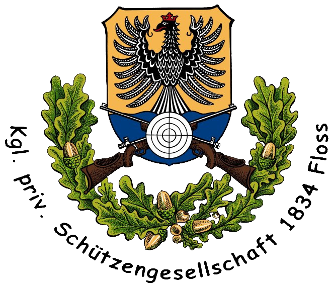 Logo Kgl. priv. SG 1834 Floß